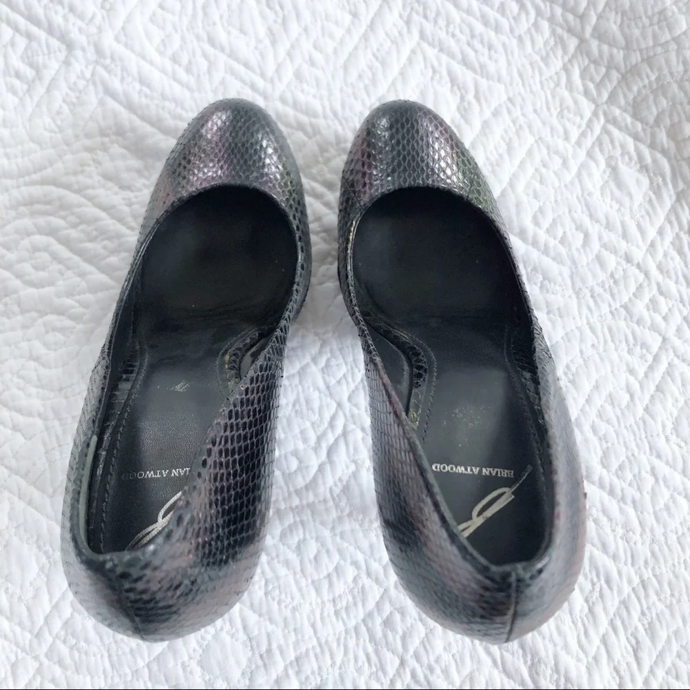 Brian Atwood Ferguson Iridescent Snake Ski…